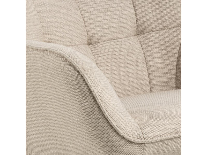 Fotel Redding beżowy Basel 24 - ACTONA